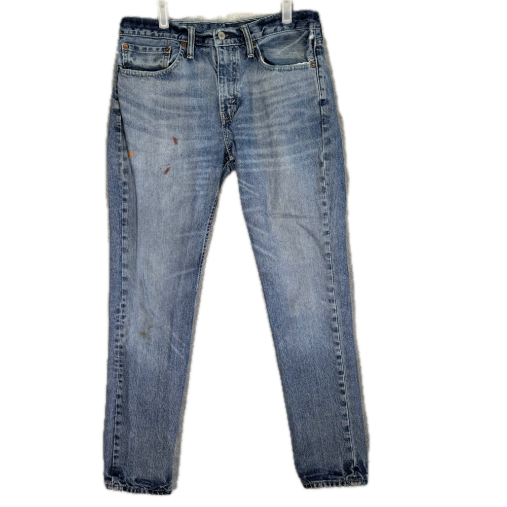 Levi’s 501 Men’s Jeans 34x34 Blue Denim Straight Leg Button Fly